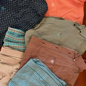 Lot of Men's Short Sleeve Button up Shirts